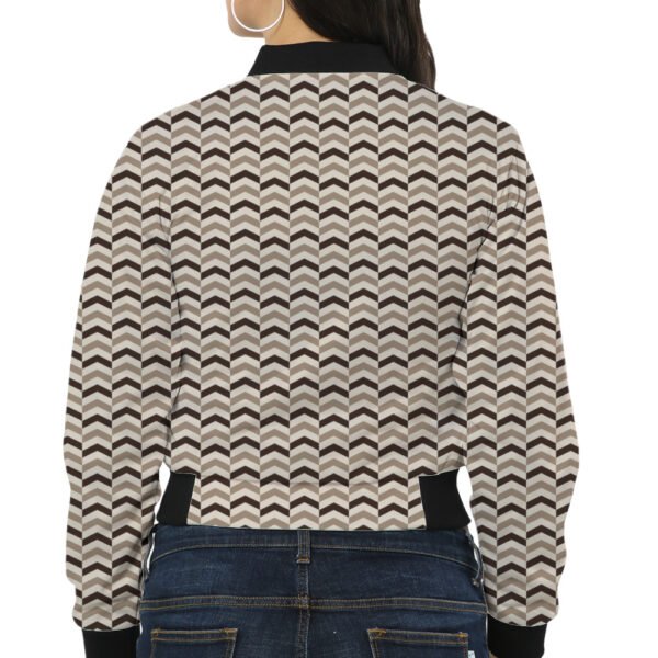 AmberFlame-5 HB5 Women Bomber Jacket - Image 2