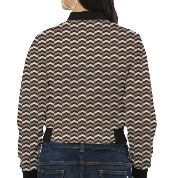 AmberFlame-6 HB5 Women Bomber Jacket - Image 2