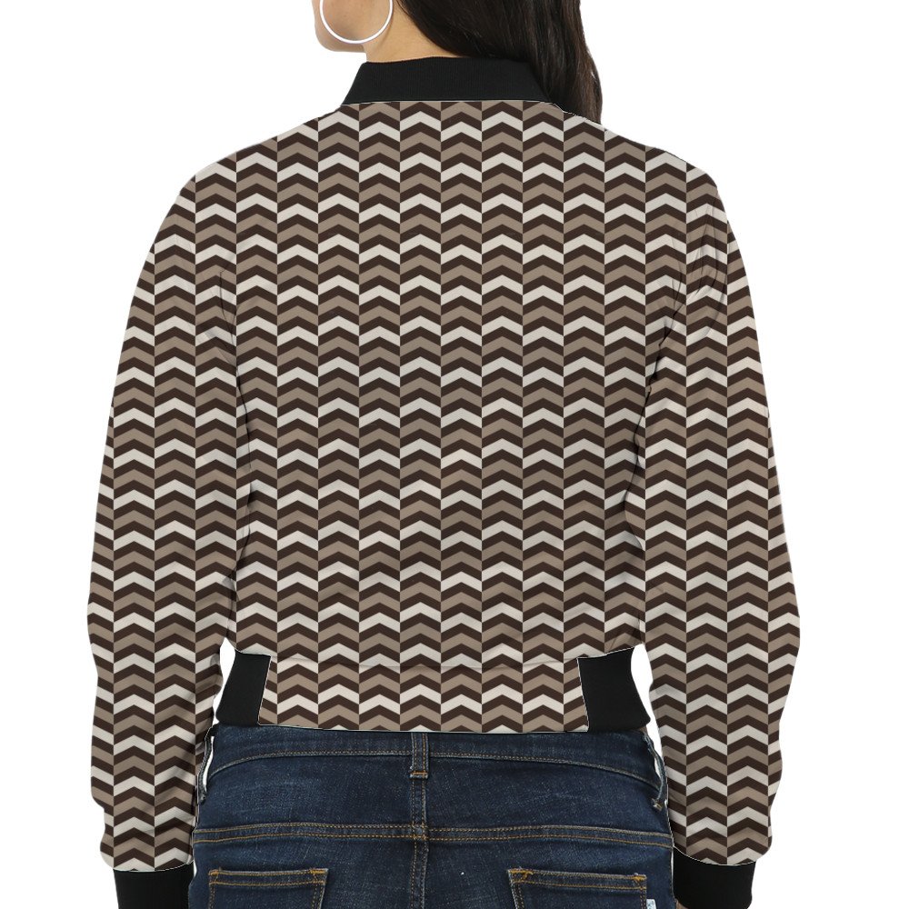 AmberFlame-6 HB5 Women Bomber Jacket - Image 2