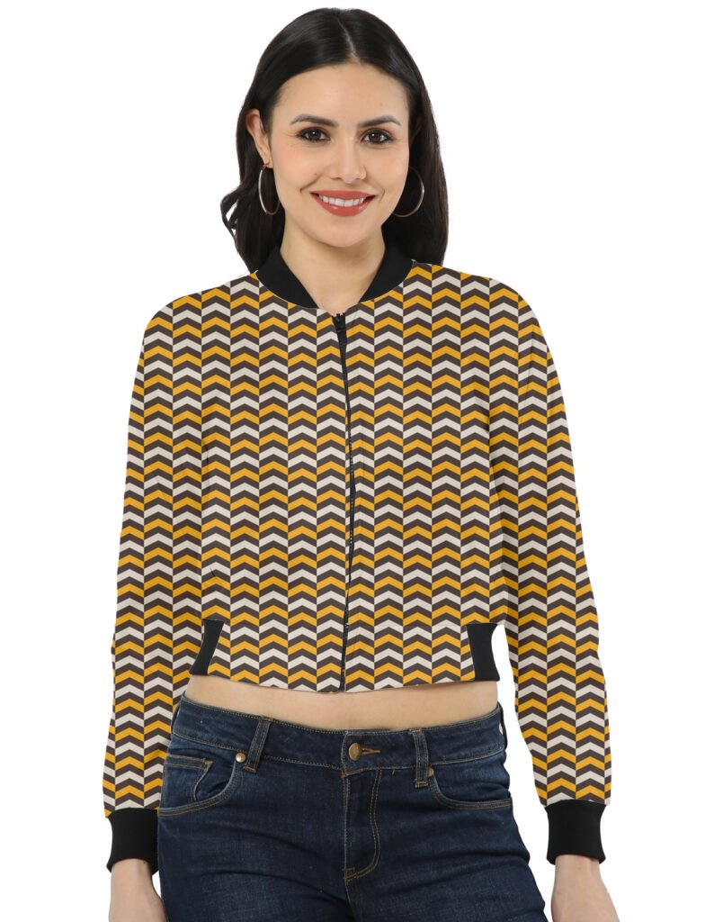 AmberFlame-7 HB5 Women Bomber Jacket
