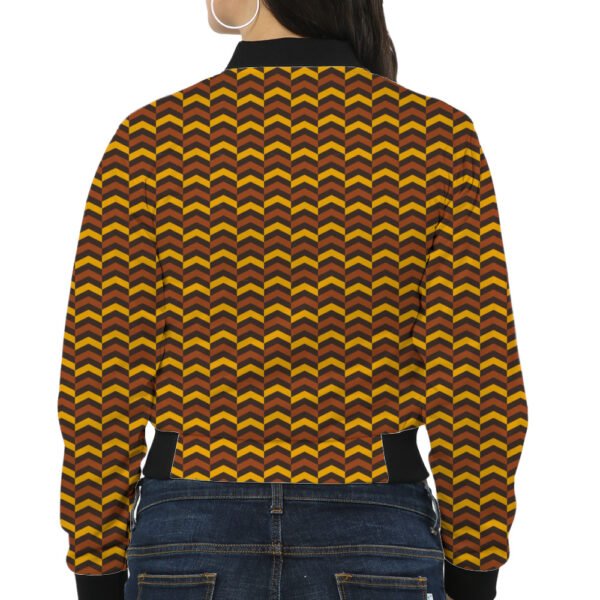 AmberFlame-8 HB5 Women Bomber Jacket - Image 2