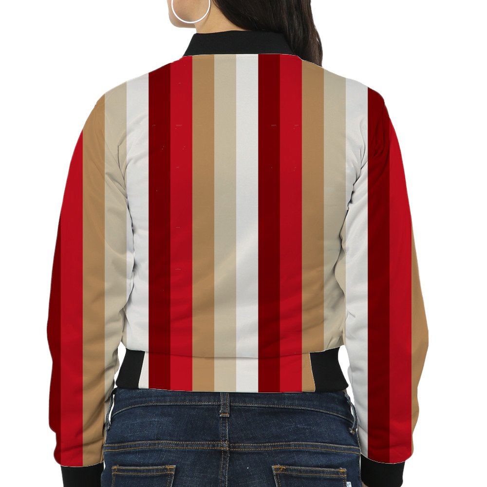 Autumn Clay LGHP Women Bomber Jacket - Image 2