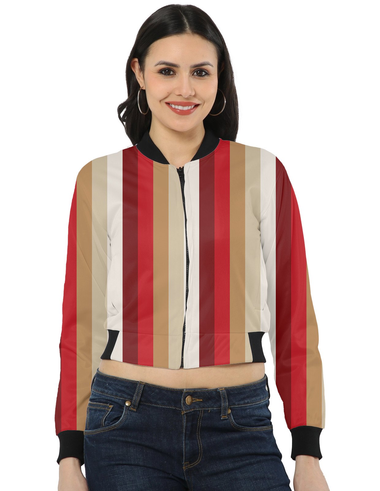 Autumn Clay LGHP Women Bomber Jacket - Image 1