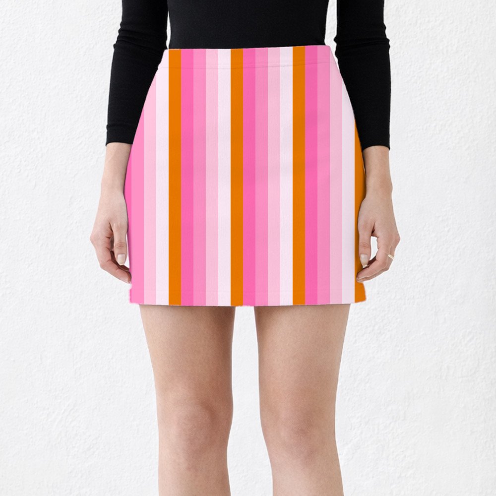 Bubblegum Blush LGHP Mini Skirt - Image 2
