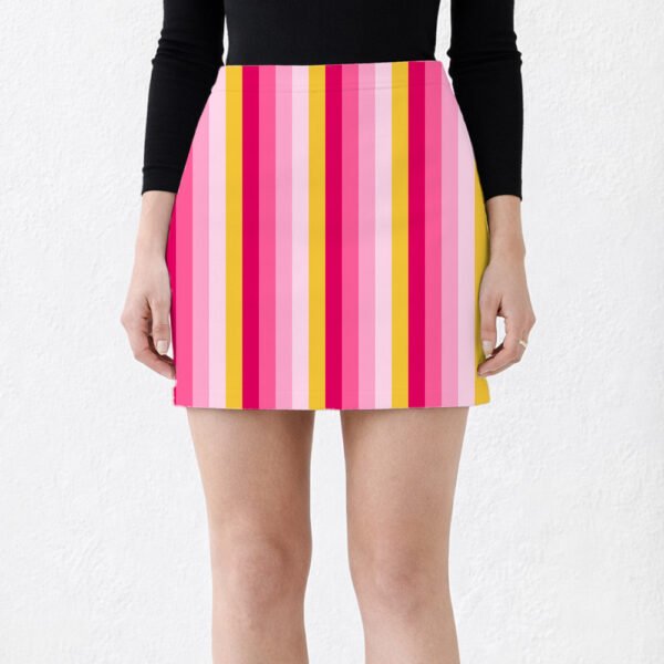 Bubblegum Sunrise LGHP Mini Skirt - Image 2