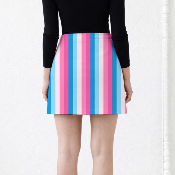 Cotton Candy Sky LGHP Mini Skirt - Image 3