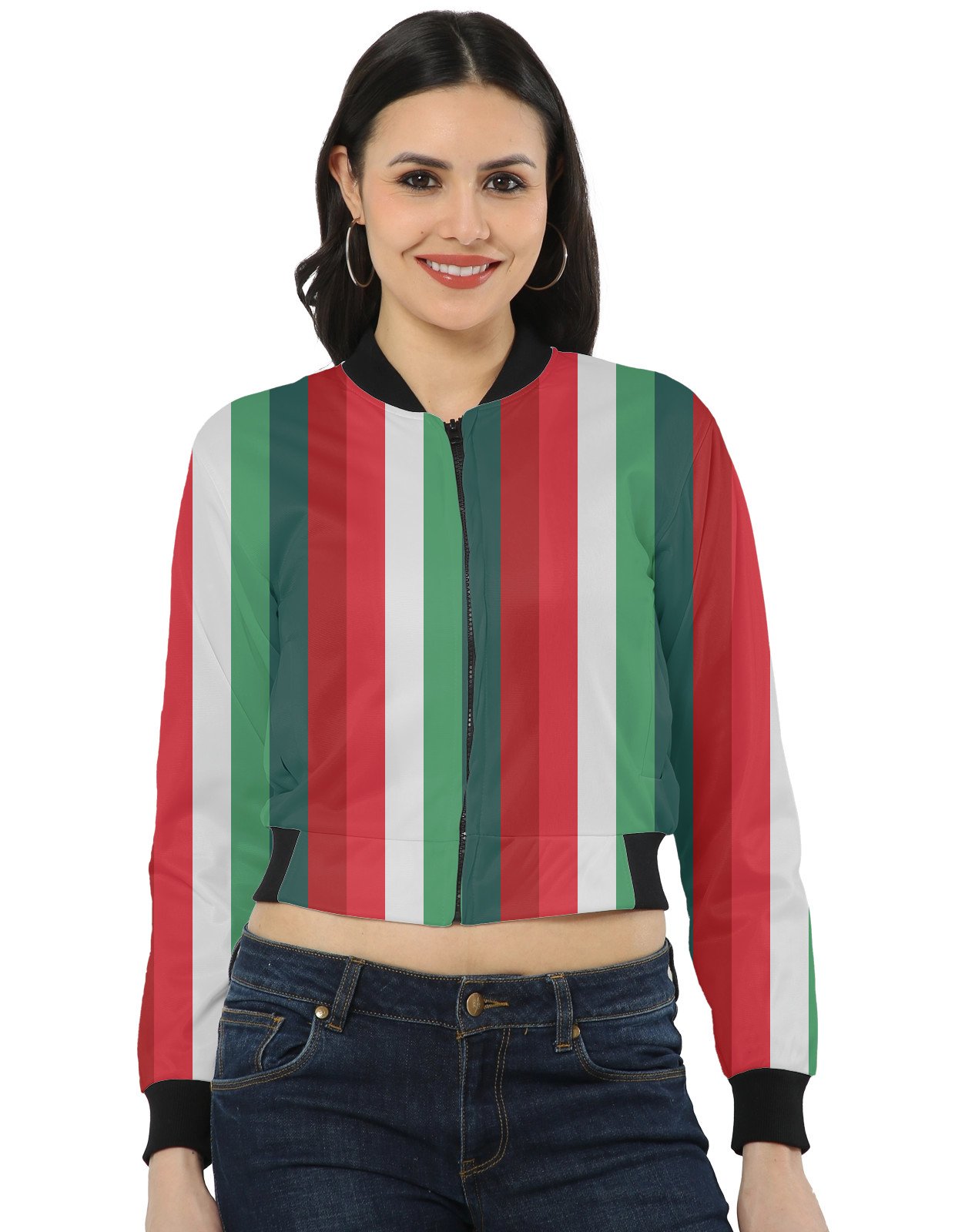 Crimson Forest LGHP Women Bomber Jacket - Image 1