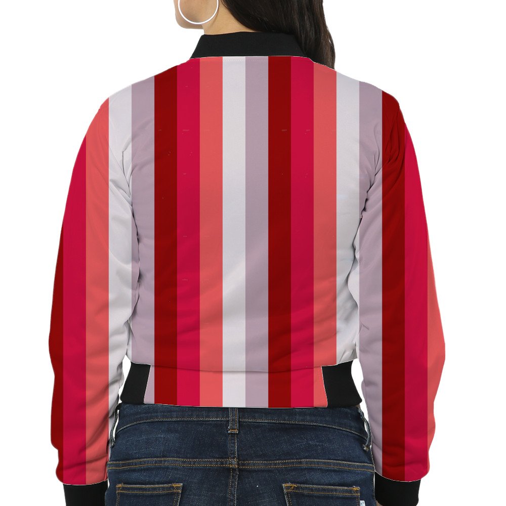 Dusty Love LGHP Women Bomber Jacket - Image 2