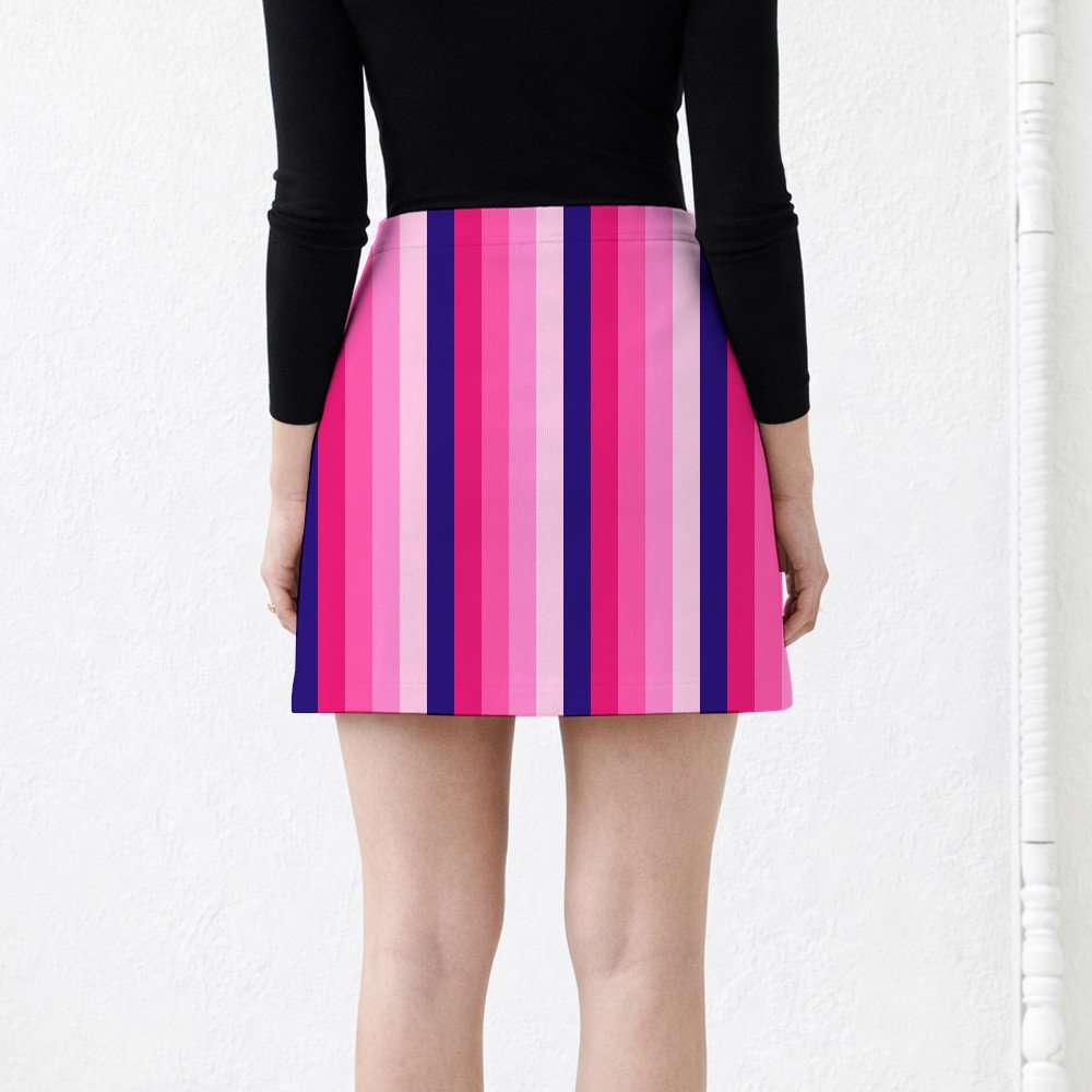 Electric Berries LGHP Mini Skirt - Image 3