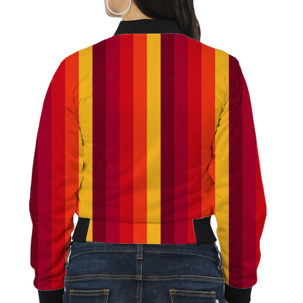 Flame Ritual LGHP Women Bomber Jacket - Image 2