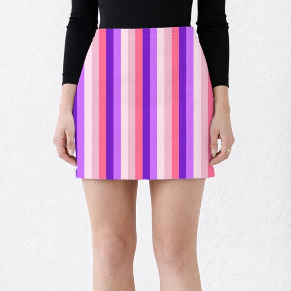 Lavender Kisses LGHP Mini Skirt - Image 2
