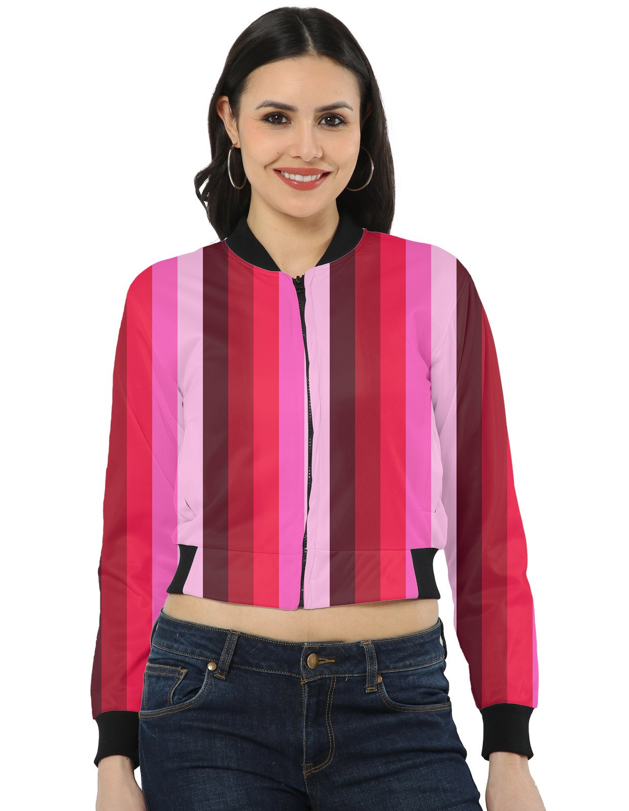Lipstick Parade LGHP Women Bomber Jacket - Image 1