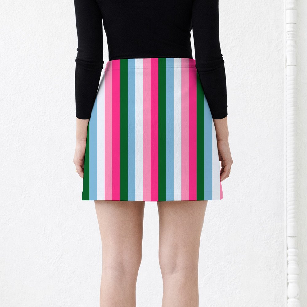 MintBerry Ice LGHP Mini Skirt - Image 3