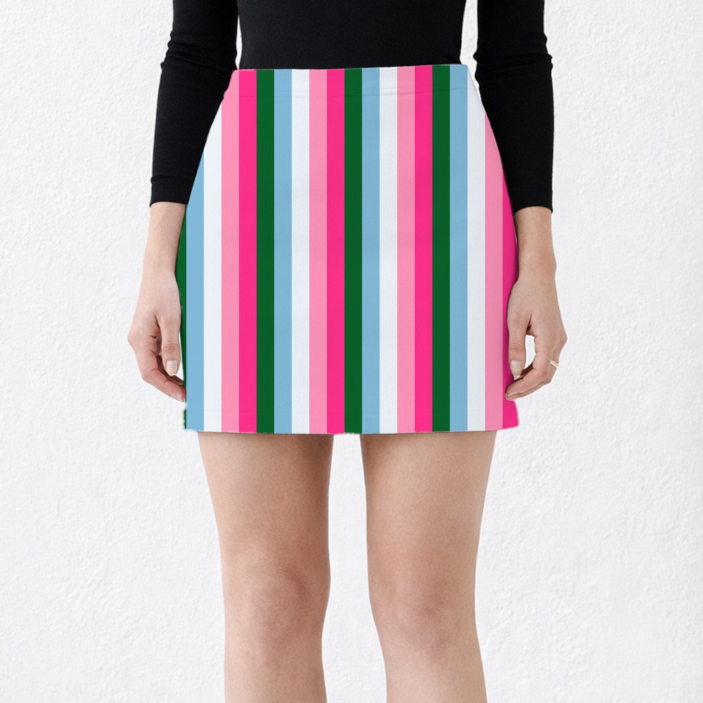 MintBerry Ice LGHP Mini Skirt - Image 2