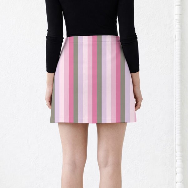 Muted Rose LGHP Mini Skirt - Image 3