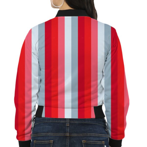 Muted Valentine LGHP Women Bomber Jacket - Image 2