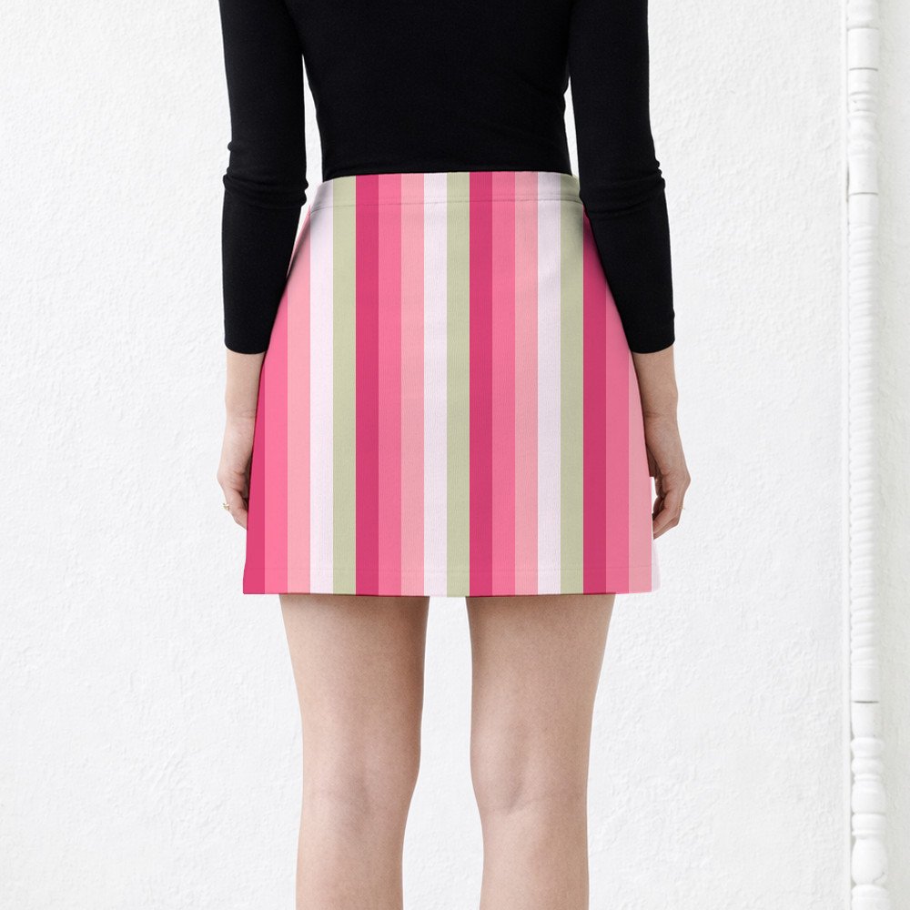 Peach Blush LGHP Mini Skirt - Image 3