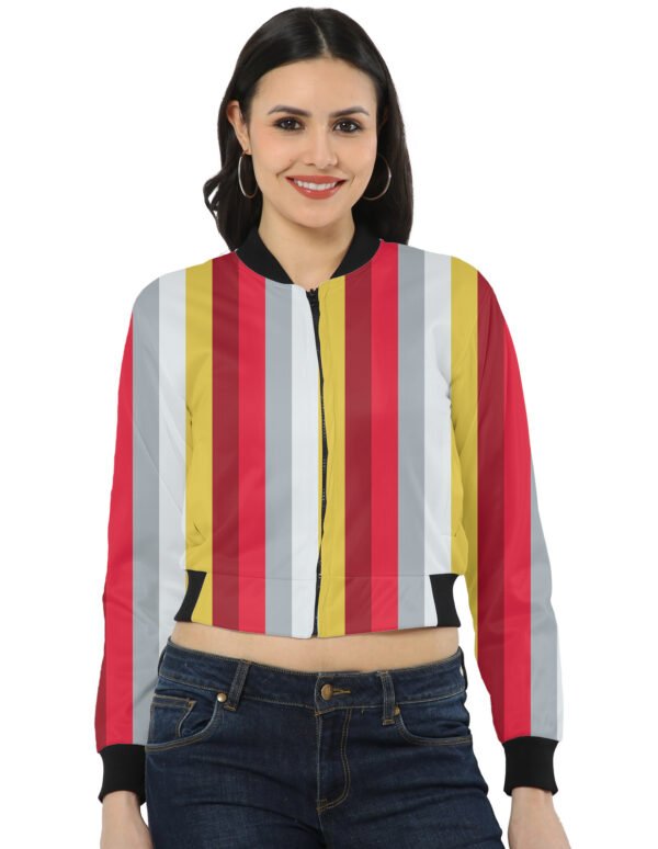 Retro Chic LGHP Women Bomber Jacket