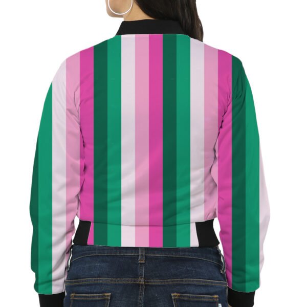Rose Garden LGHP Women Bomber Jacket - Image 2