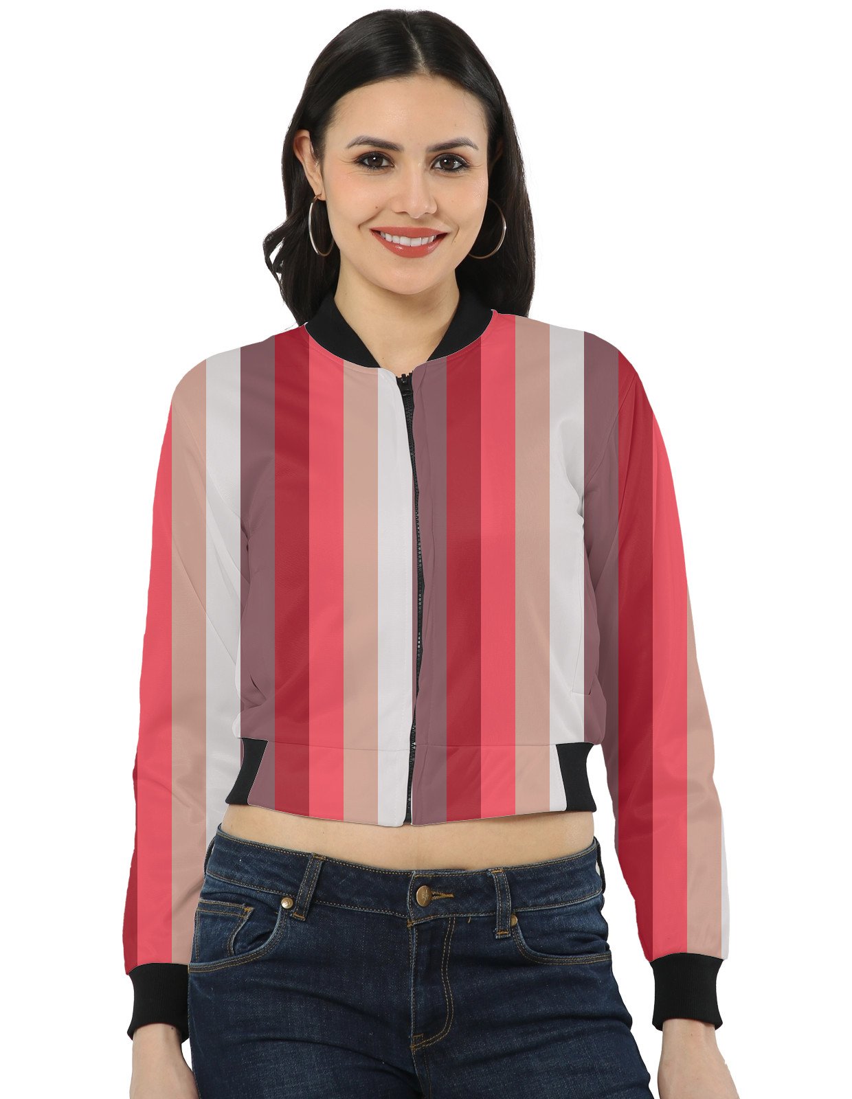 Rosy Memory LGHP Women Bomber Jacket - Image 1