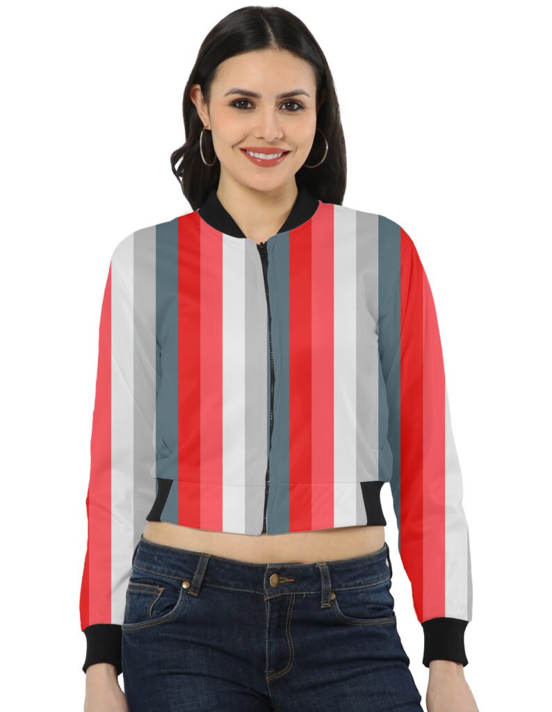 Soft Rebellion LGHP Women Bomber Jacket