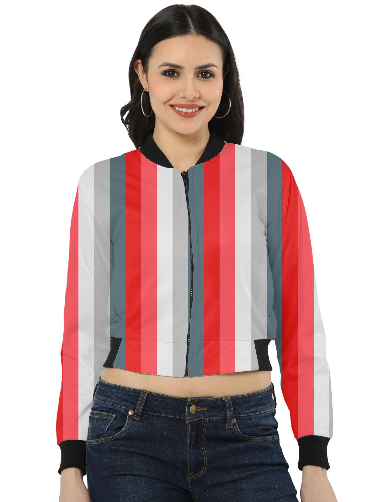 Soft Rebellion LGHP Women Bomber Jacket - Image 1