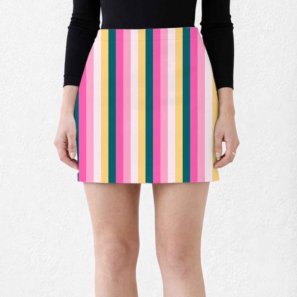 Warm Honey LGHP Mini Skirt - Image 2