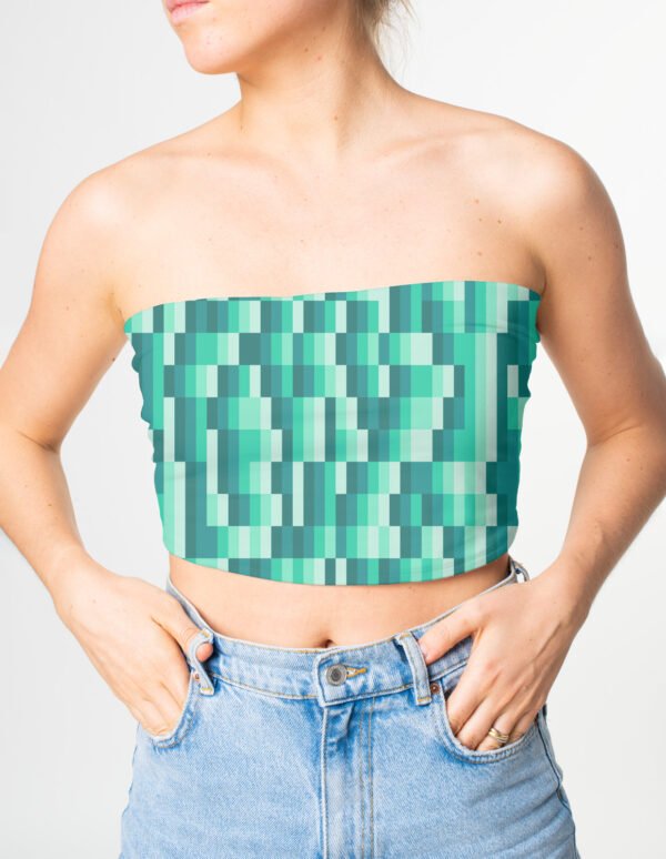 Mint Harmony LGRA Tube Top