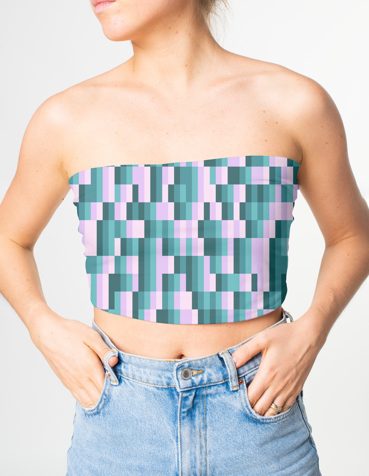 Summer Lilac LGRA Tube Top - Image 1
