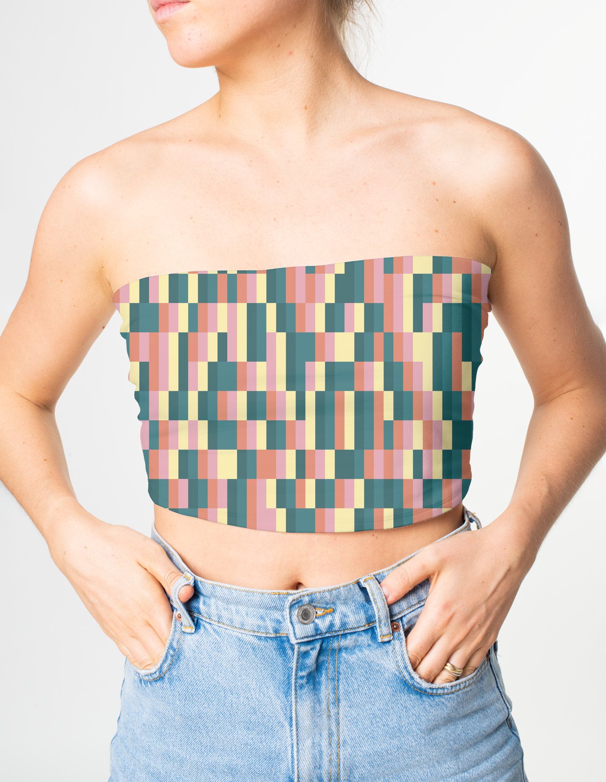 Summer Splash LGRA Tube Top - Image 1