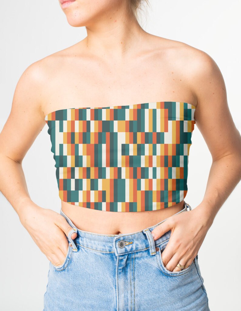 Sunset Dive LGRA Tube Top