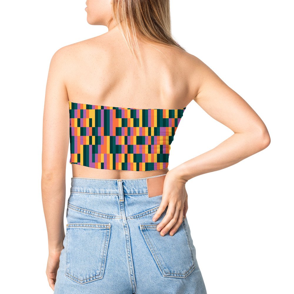 Tropical Harmony LGRA Tube Top - Image 3