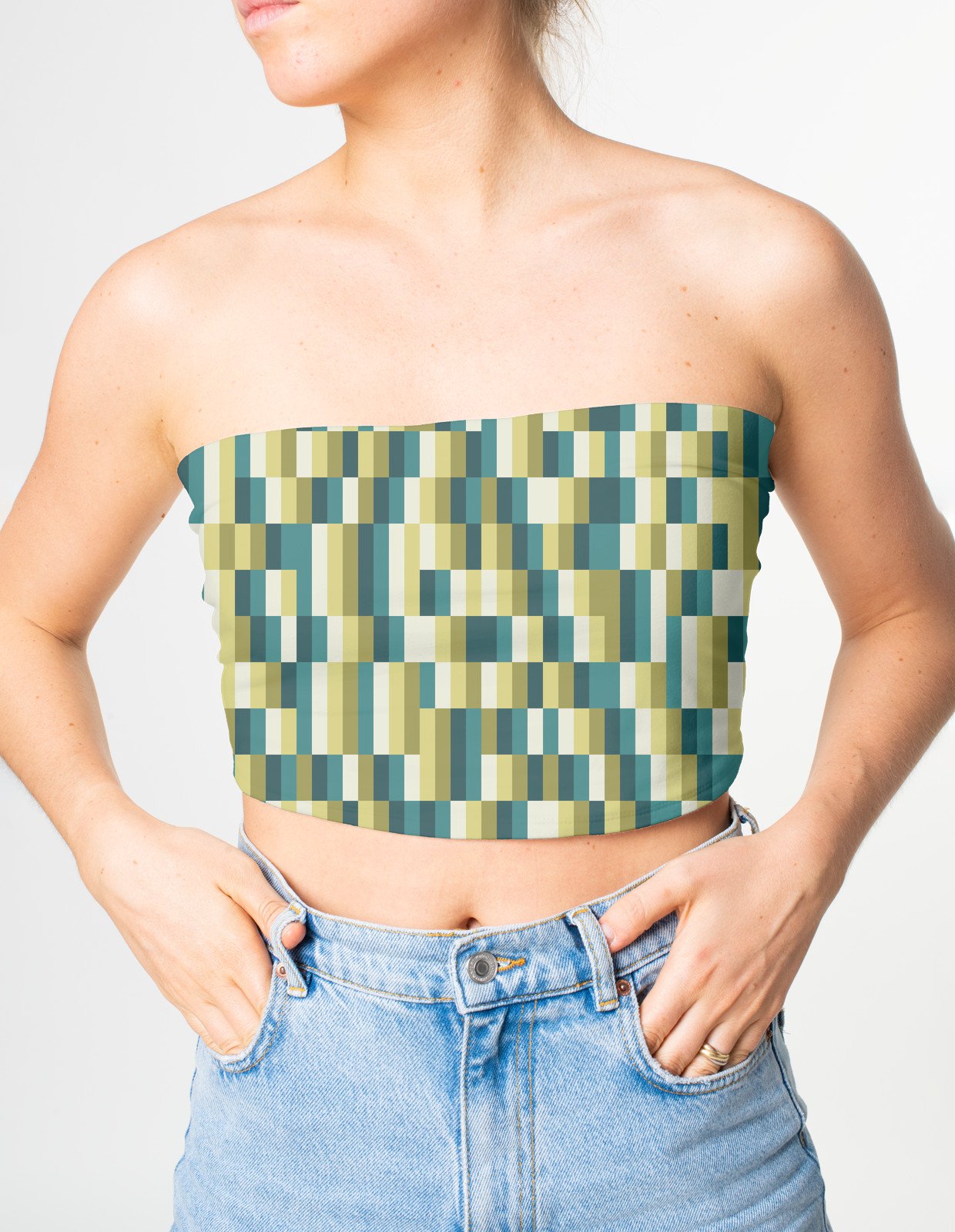 Verdant Gold LGRA Tube Top - Image 1