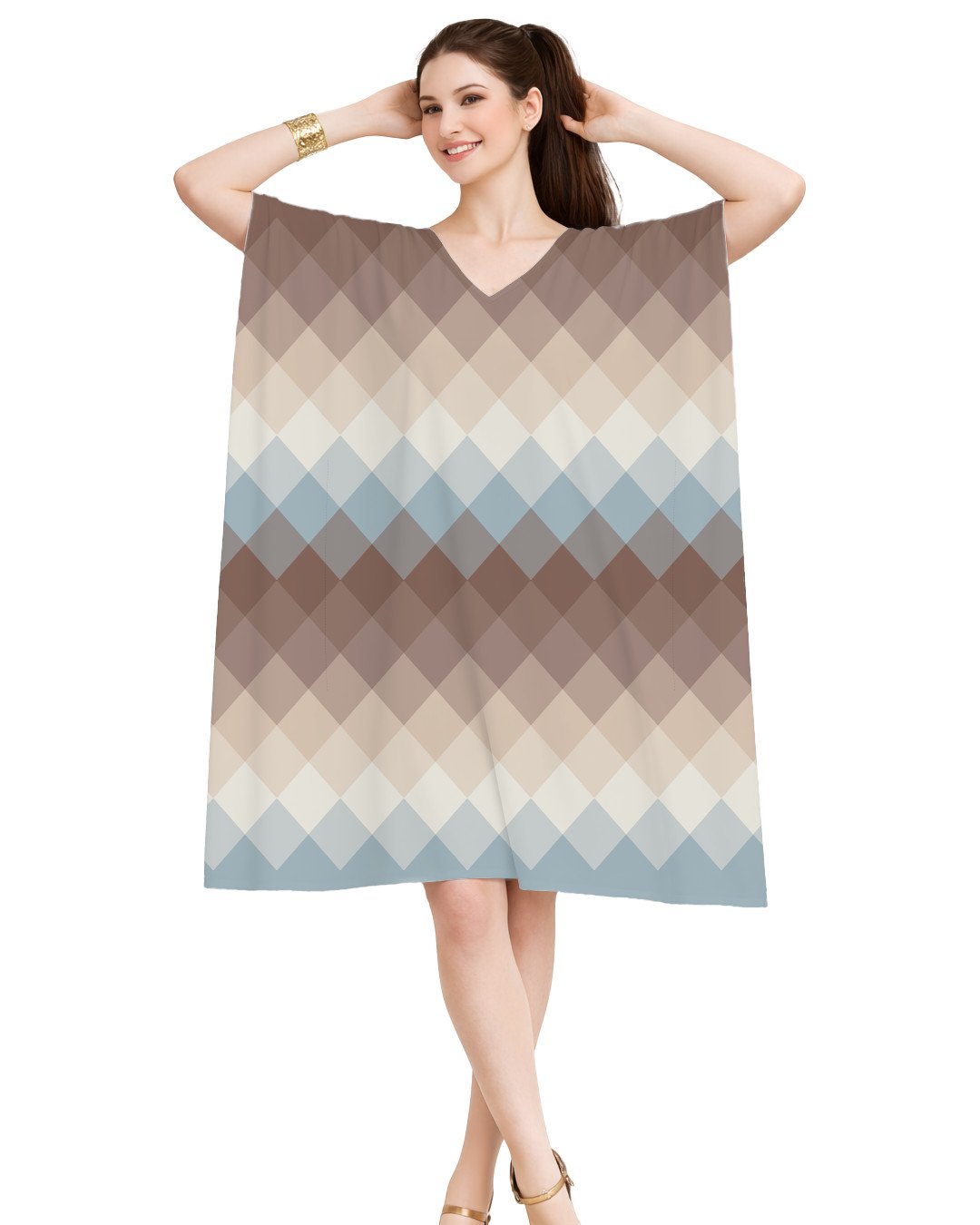 Almond Cream LGVGT Kaftan - Image 1