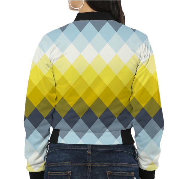 Calm Sky LGVGT Women Bomber Jacket - Image 2