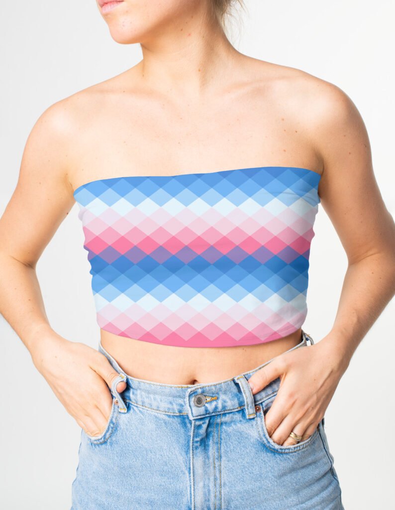 Clouded Rose LGVGT Tube Top
