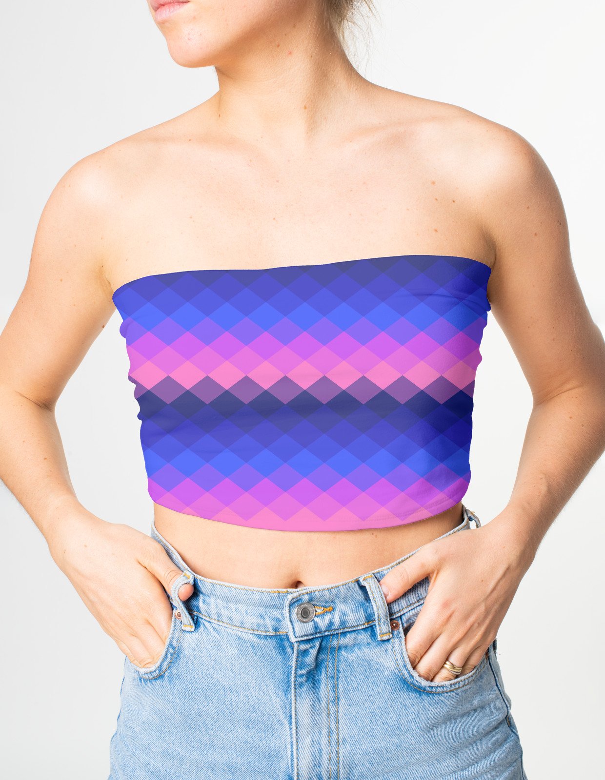 Cosmic Bloom LGVGT Tube Top - Image 1