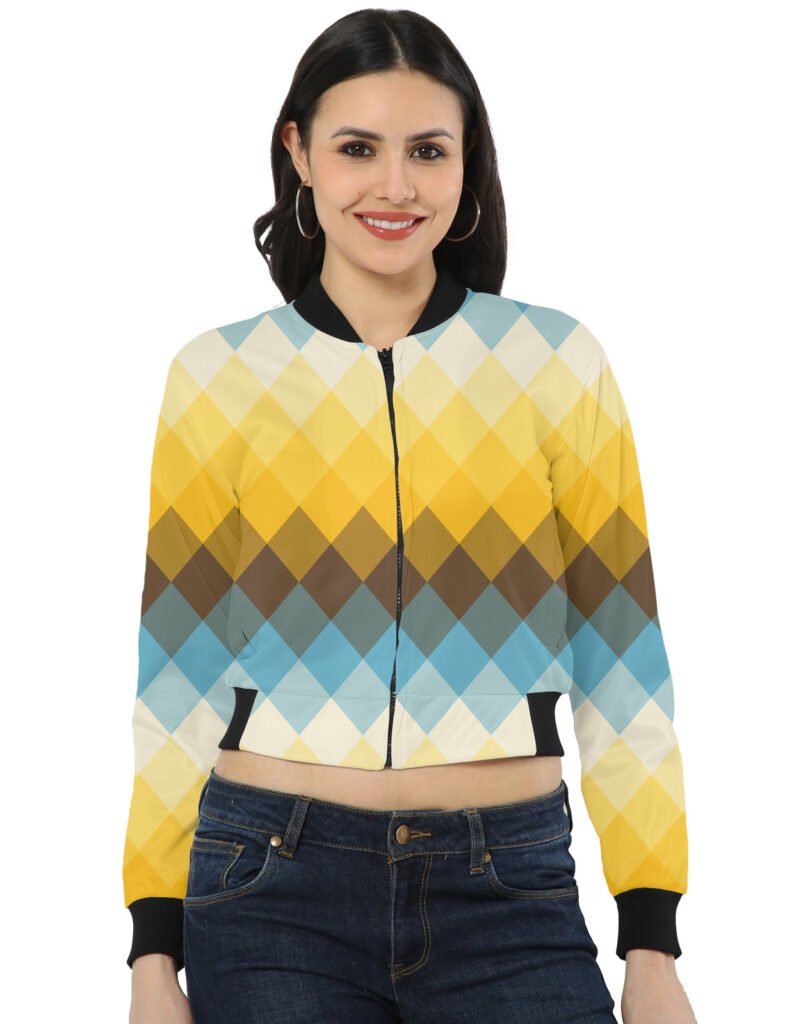 Desert Dawn LGVGT Women Bomber Jacket