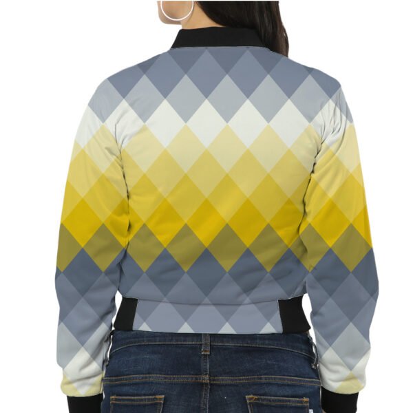 Golden Ash LGVGT Women Bomber Jacket - Image 2