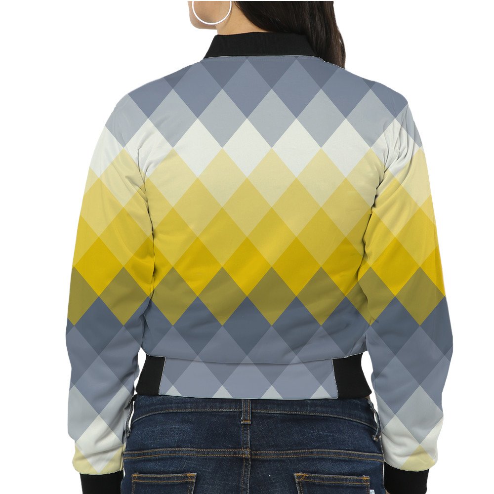 Golden Ash LGVGT Women Bomber Jacket - Image 2