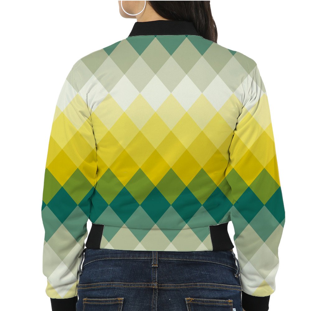 Harvest Glow LGVGT Women Bomber Jacket - Image 2
