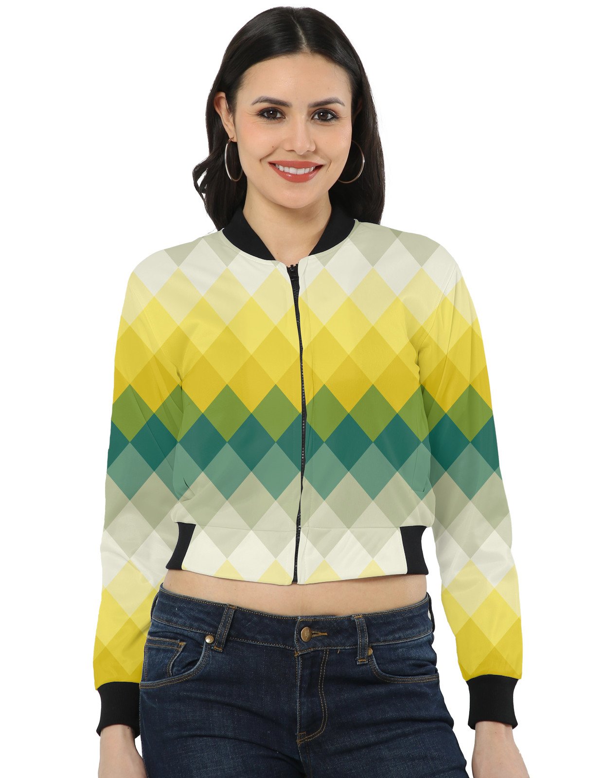 Harvest Glow LGVGT Women Bomber Jacket - Image 1