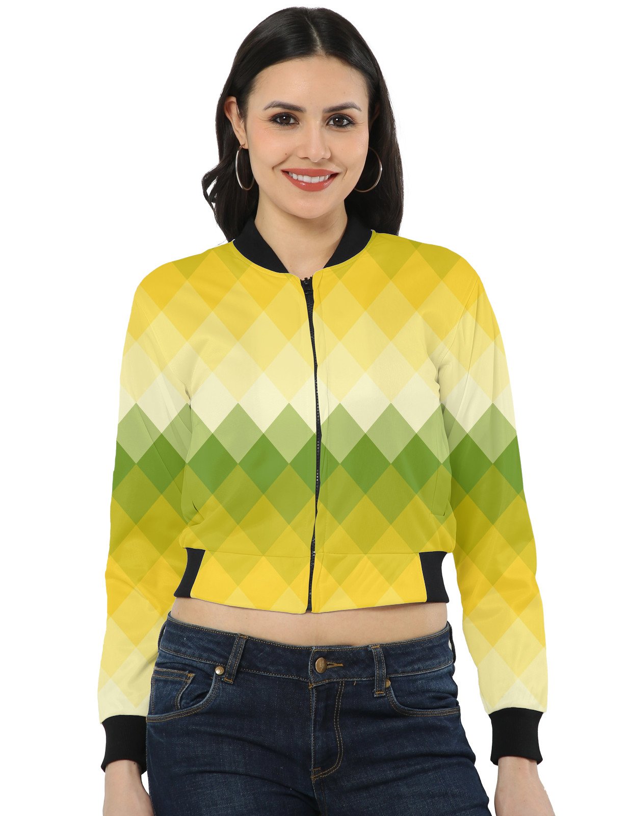LemonMist LGVGT Women Bomber Jacket - Image 1
