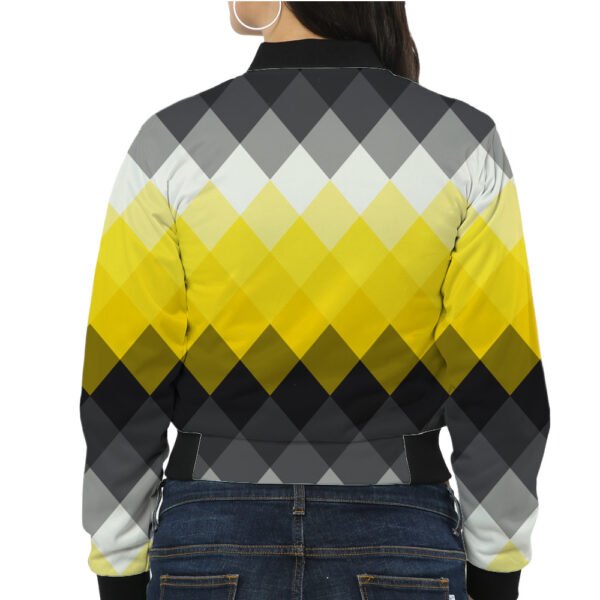 MidnightBlack LGVGT Women Bomber Jacket - Image 2