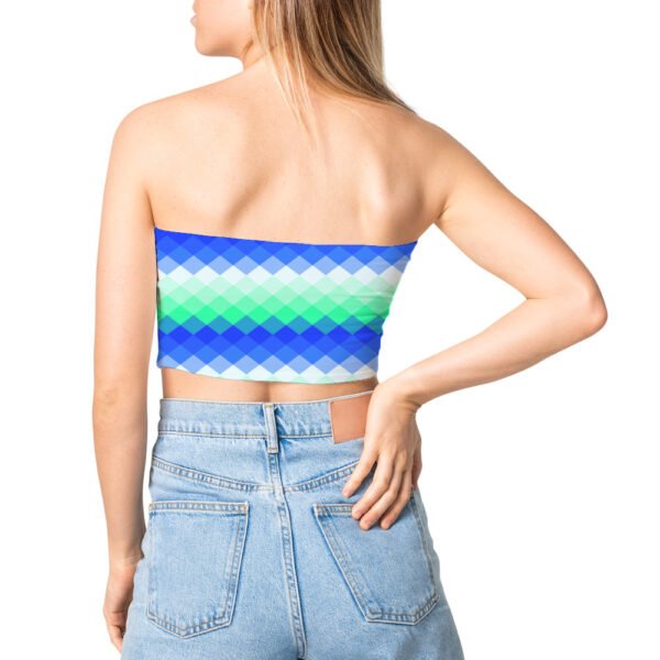 Neon Aqua LGVGT Tube Top - Image 3