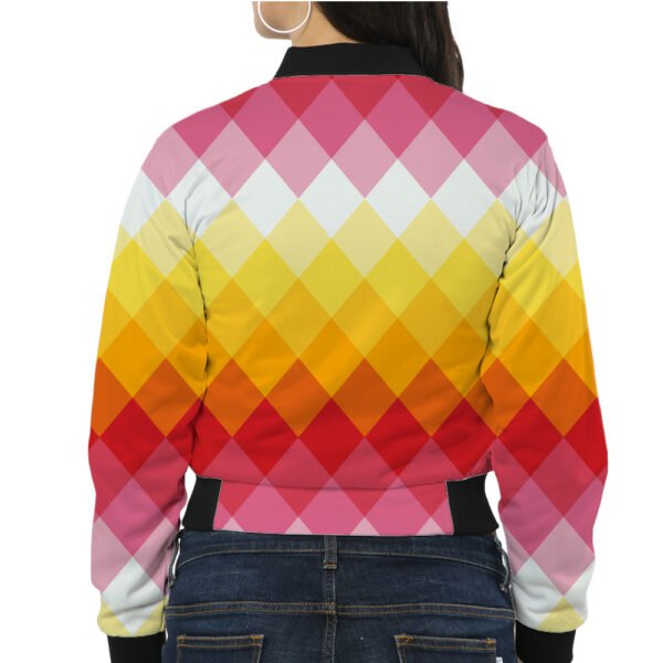 PassionRed LGVGT Women Bomber Jacket - Image 2