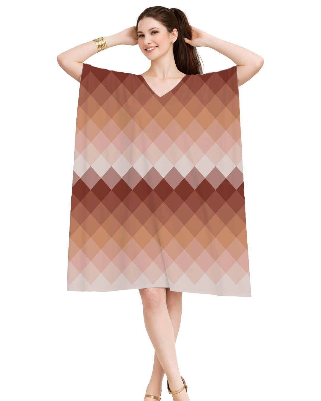 Peach Dust LGVGT Kaftan - Image 1