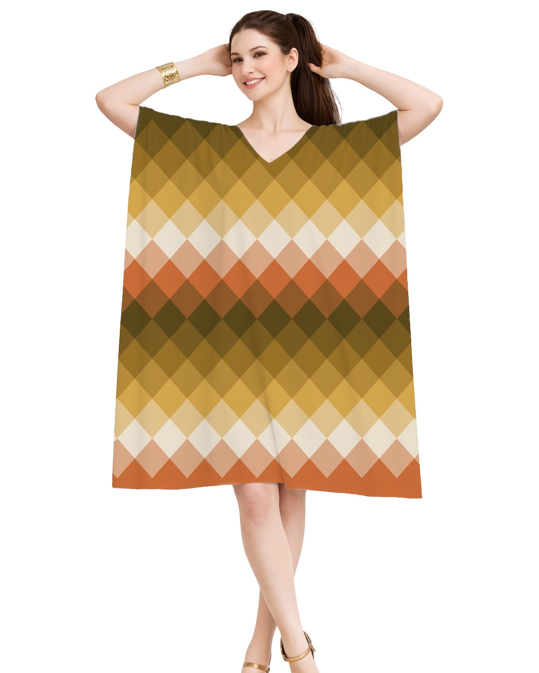 Rust Sunset LGVGT Kaftan - Image 1