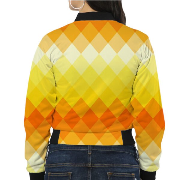 TropicalFlame LGVGT Women Bomber Jacket - Image 2