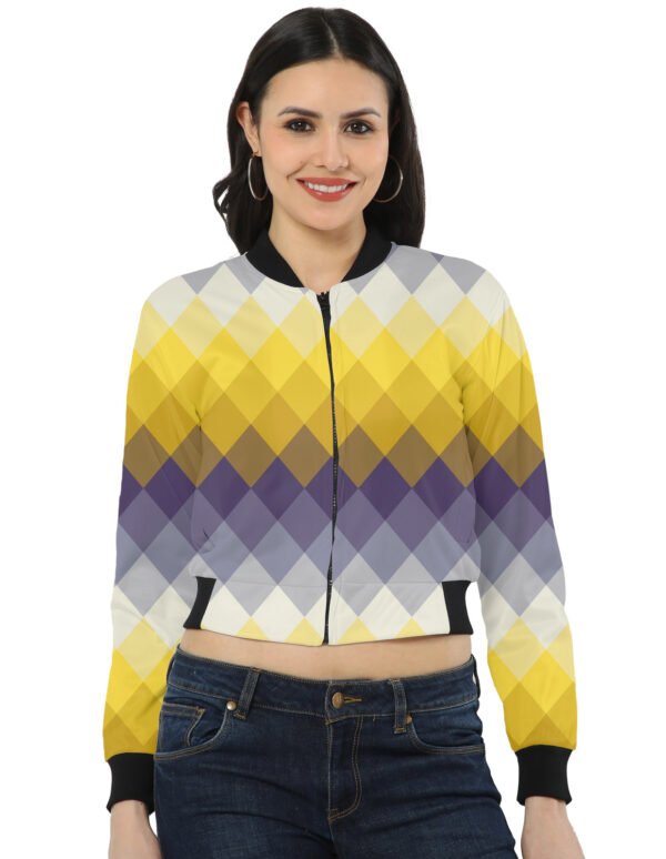 TwilightPlum LGVGT Women Bomber Jacket